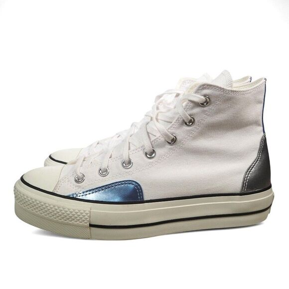 Converse Chuck Taylor All Star Hi Lift Y2K Chrome A09797C Women's 10 - Picture 2 of 11